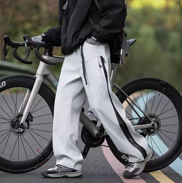 索拓春季新款三防冲锋裤男士休闲工装裤直筒登山裤子户外潮牌